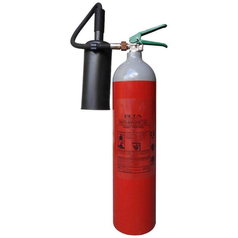 Snehový hasiaci prístroj BETA S5-AM (CO2) 5kg antimagnetický - hasenie.sk