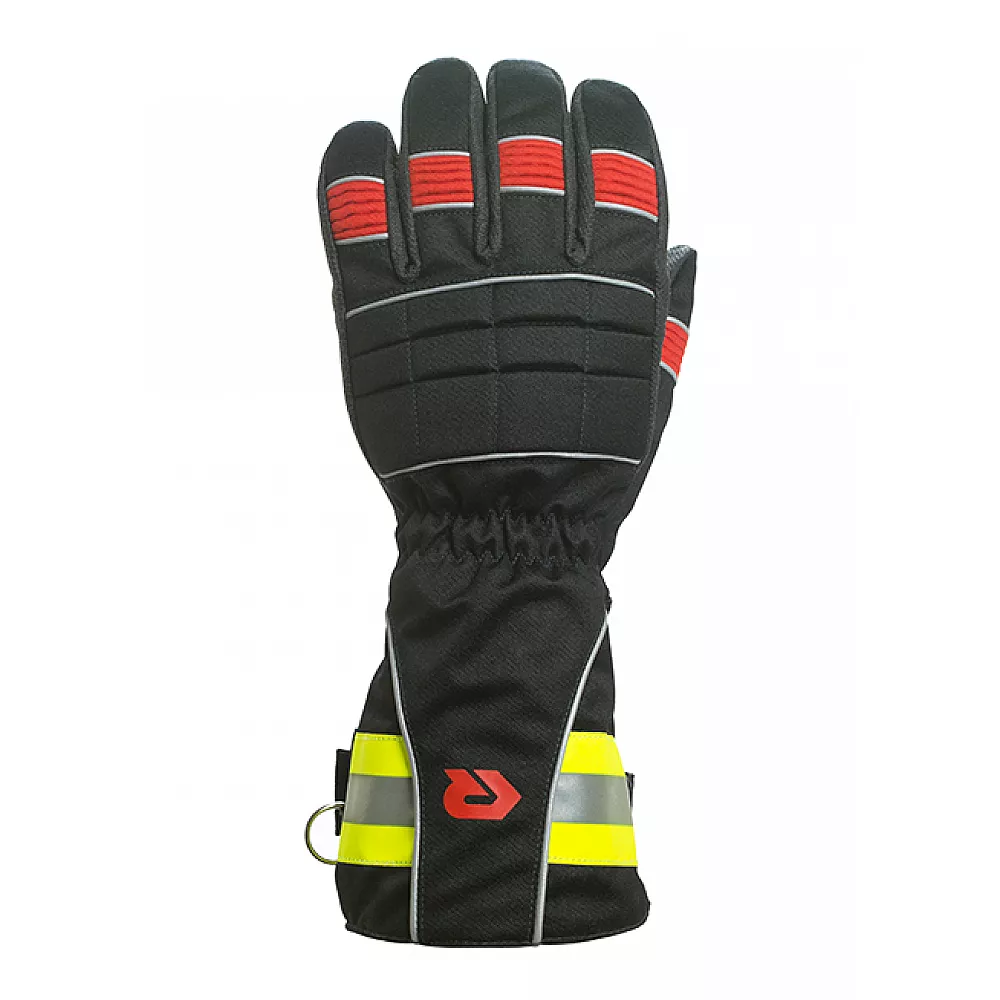 Hasičské zásahové rukavice Rosenbauer SafeGrip 3 s dlhou manžetou